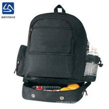 bulk durable outdoor 600D polyester cooler backpack with bottom compartment